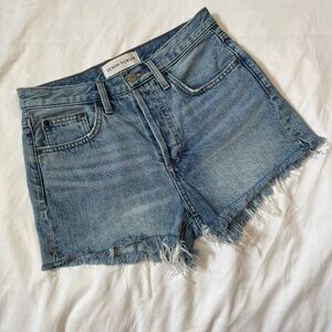Denim Forum Yoko Hi-rise Jean Short Aritzia Cut-offs